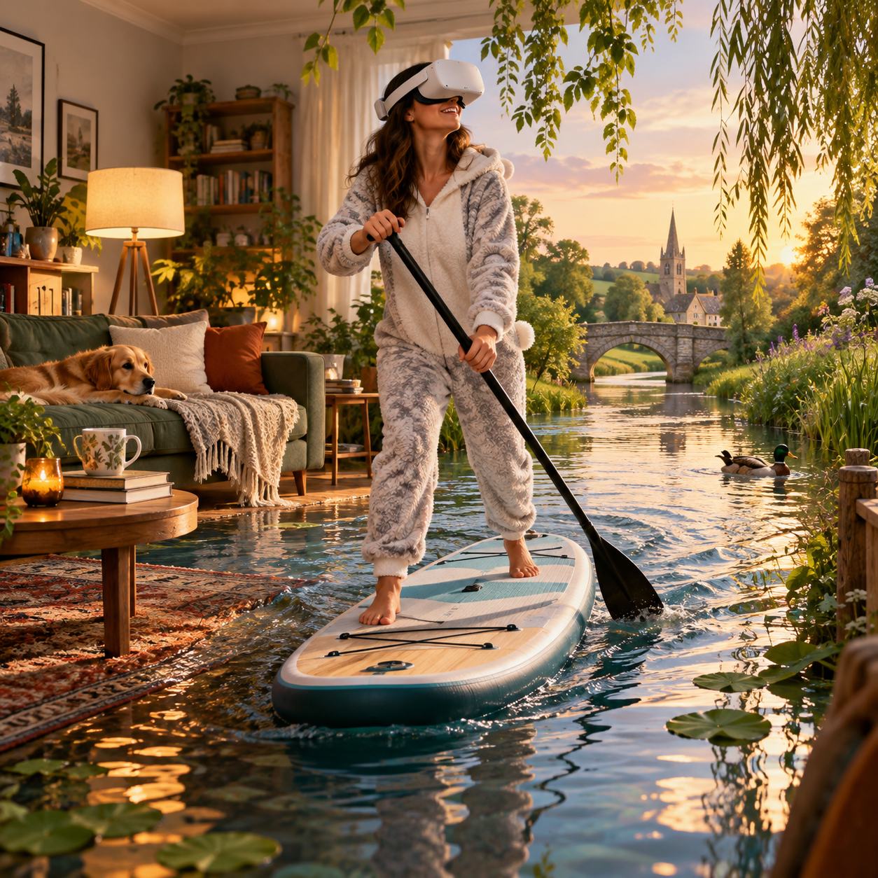 Paddle Run VR